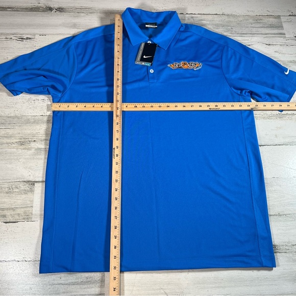 Nike Golf Men’s Bad Boy Mowers Performance Polo Shirt Blue Size XL NWT Dri-Fit - Picture 7 of 8